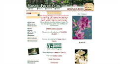 Desktop Screenshot of musserforest.com